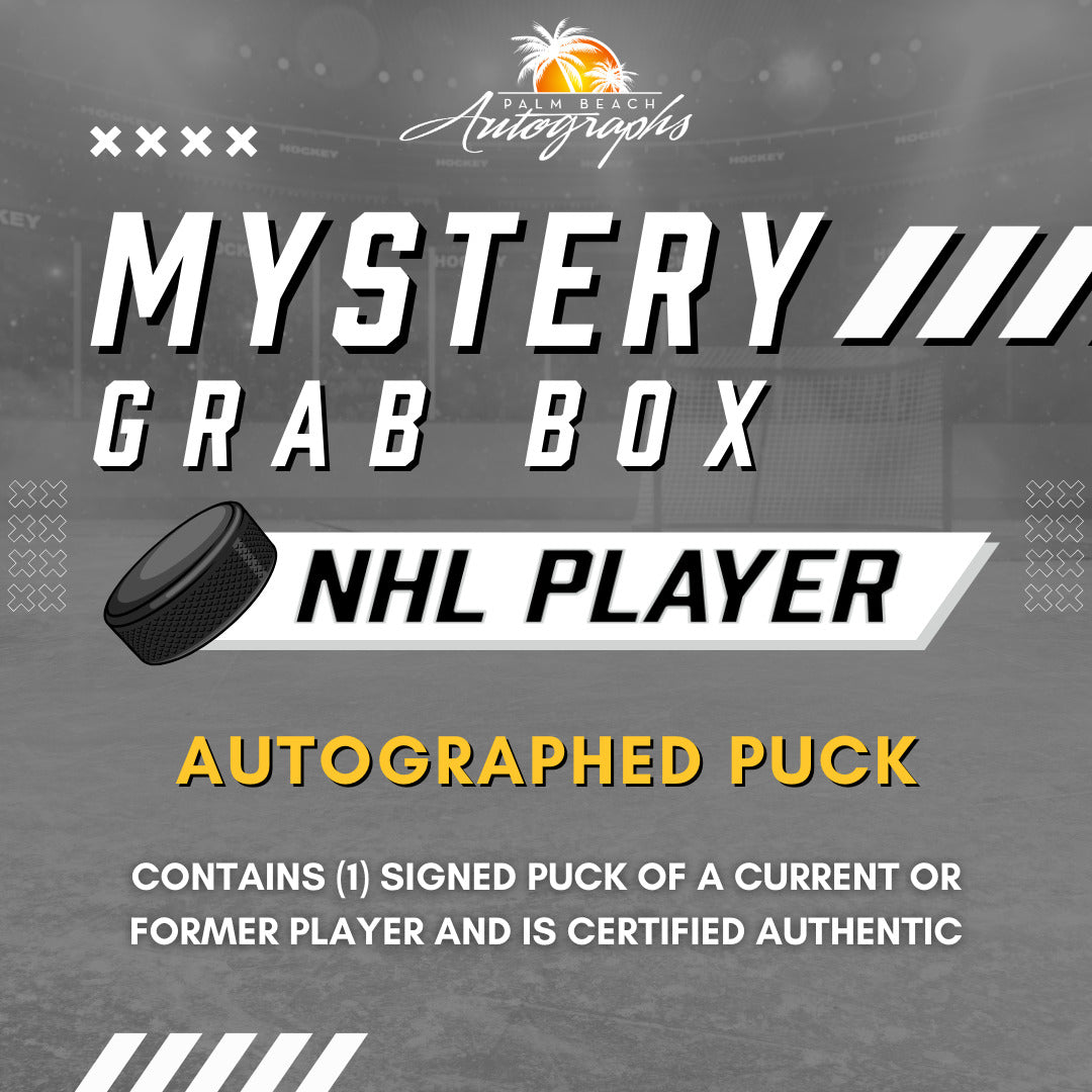 Mystery Grab Bag - NHL Autographed Hockey Puck