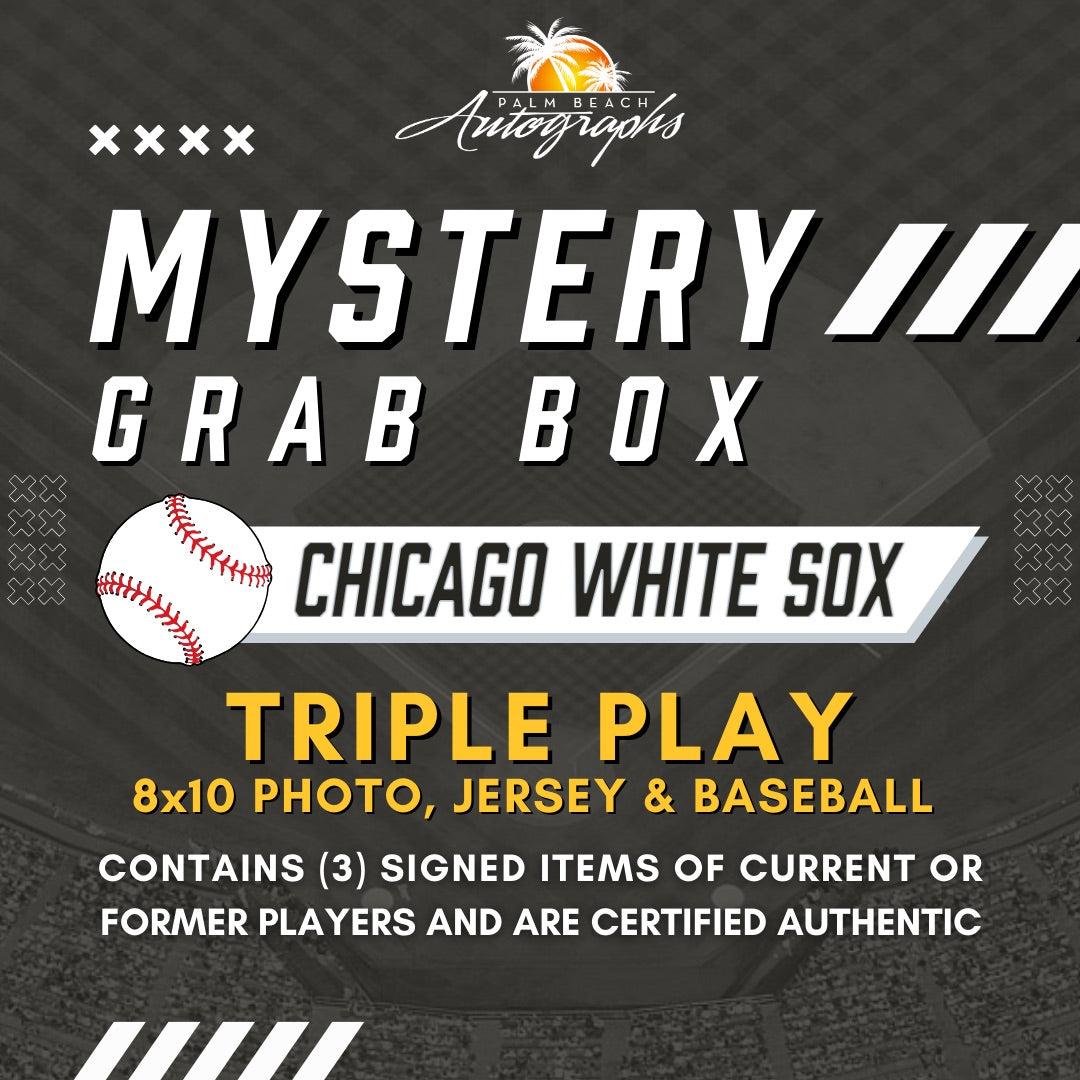 Mystery Grab Box - Chicago White Sox MLB Baseball Triple Play Box