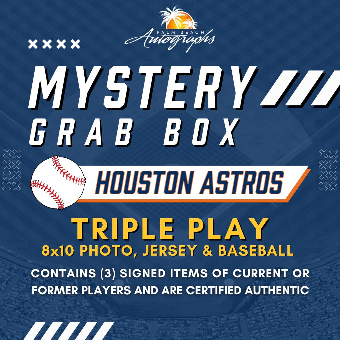 Mystery Grab Box - Houston Astros MLB Baseball Triple Play Box