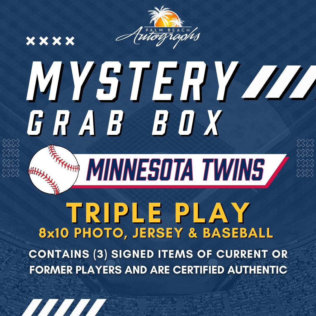 Mystery Grab Box - Minnesota Twins MLB Baseball Triple Play Box