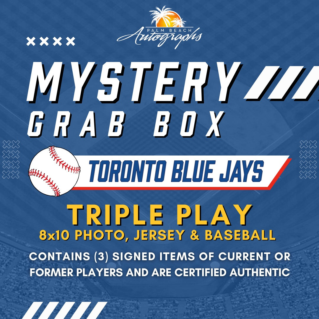 Mystery Grab Box - Toronto Blue Jays MLB Baseball Triple Play Box