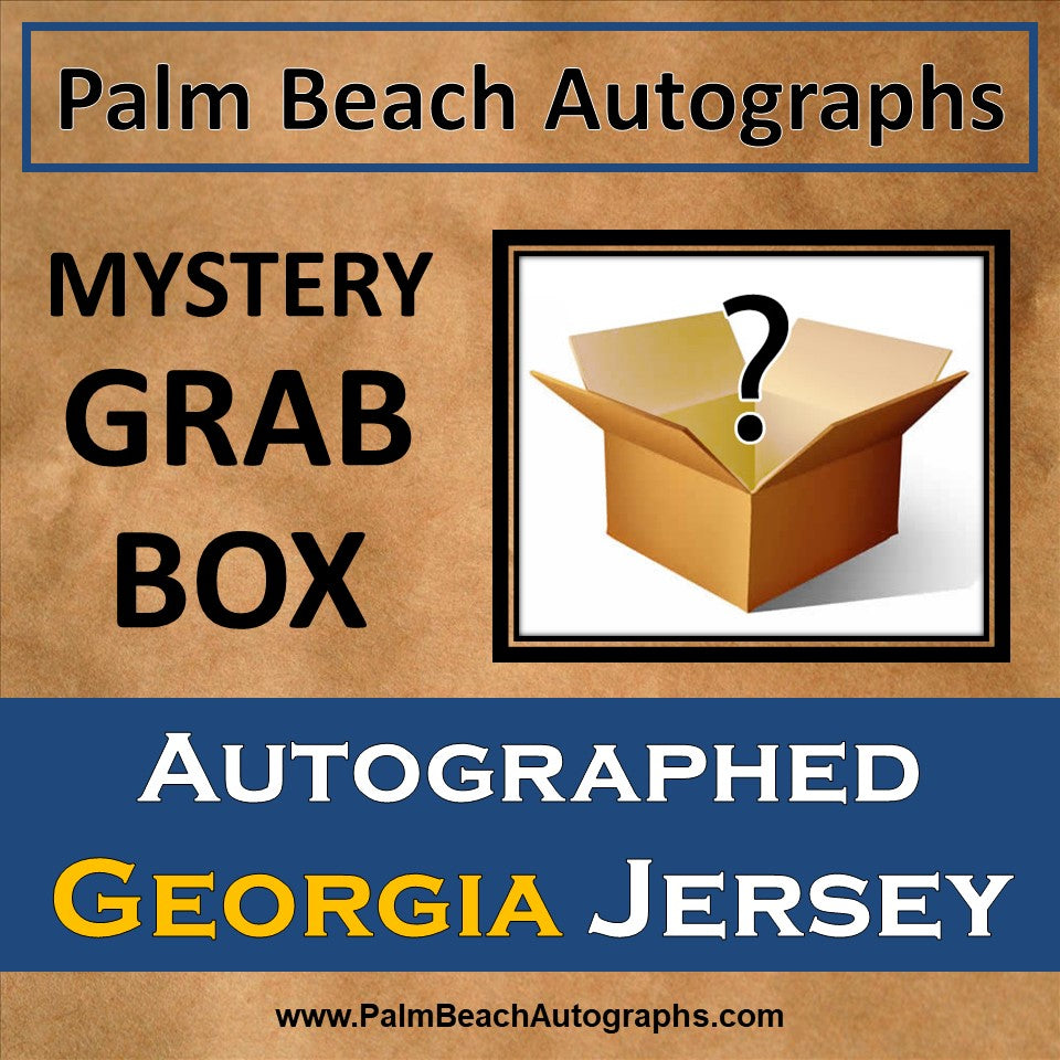 MYSTERY GRAB BOX - Autographed Georgia Bulldogs Football Jersey