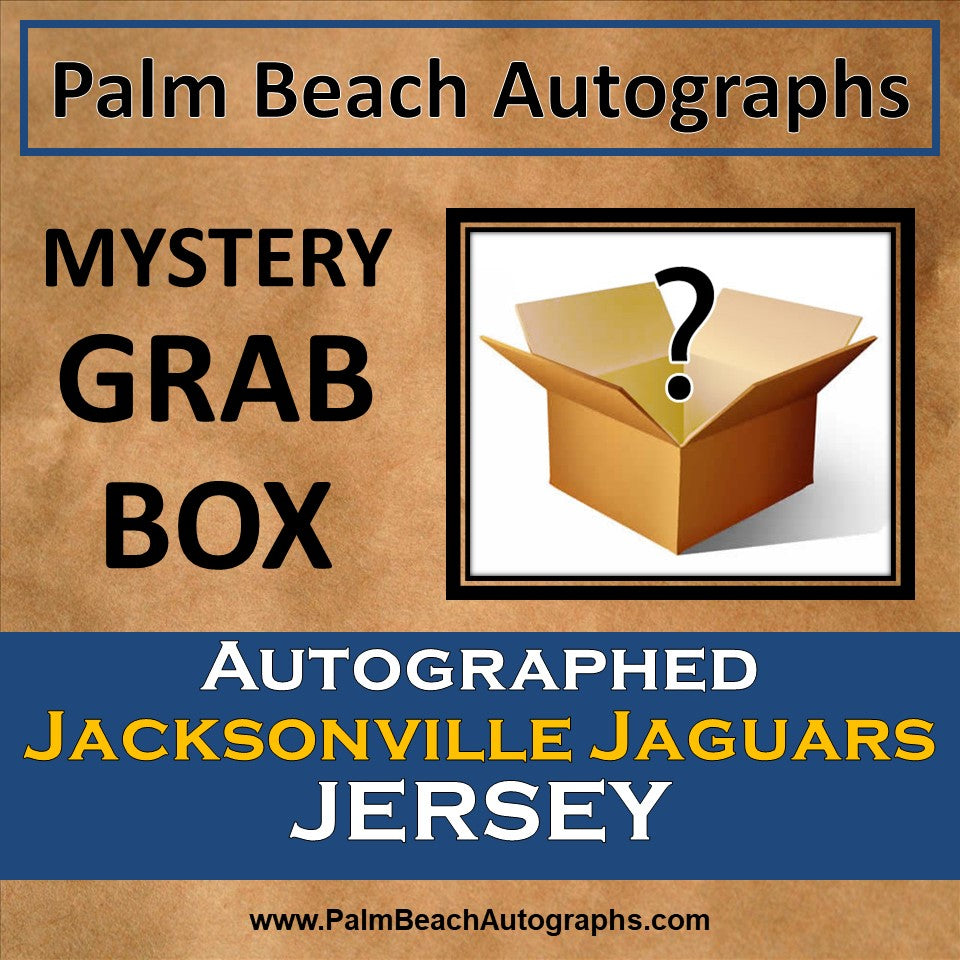 MYSTERY GRAB BOX - Autographed Jacksonville Jaguars Football Jersey