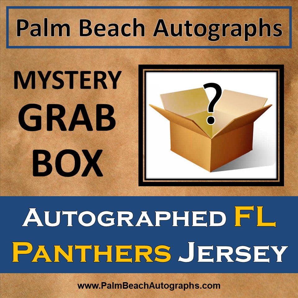 MYSTERY GRAB BOX - Autographed Florida Panthers Hockey Jersey