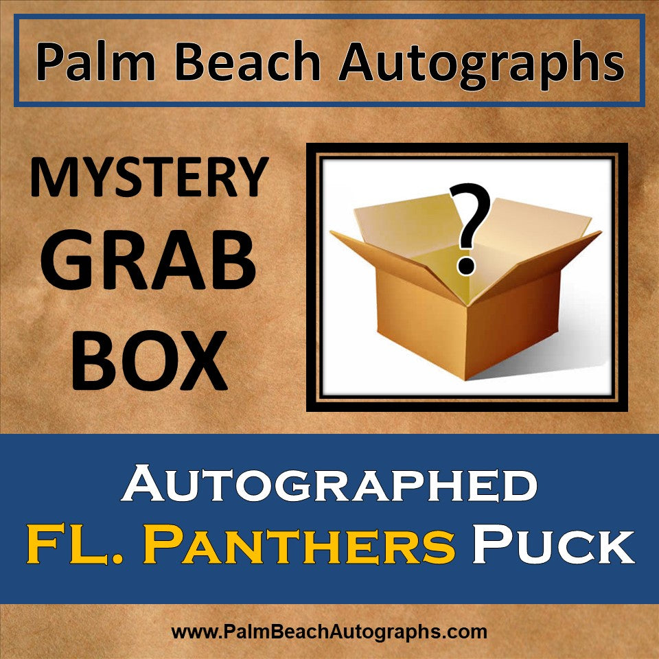 MYSTERY GRAB BOX - Florida Panthers Autographed Hockey Puck