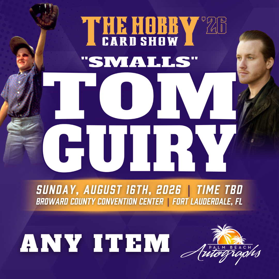 THE SANDLOT CAST In-Person Autograph Event at THE HOBBY CARD SHOW Public Signing Event - August 16th, 2026
