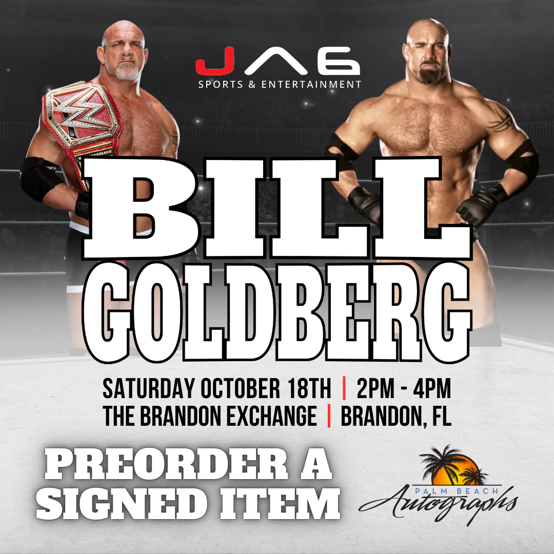 PRESALE - BILL GOLDBERG MAIL ORDER FOR OUR BRANDON In-Store Signing - October 18th, 2025