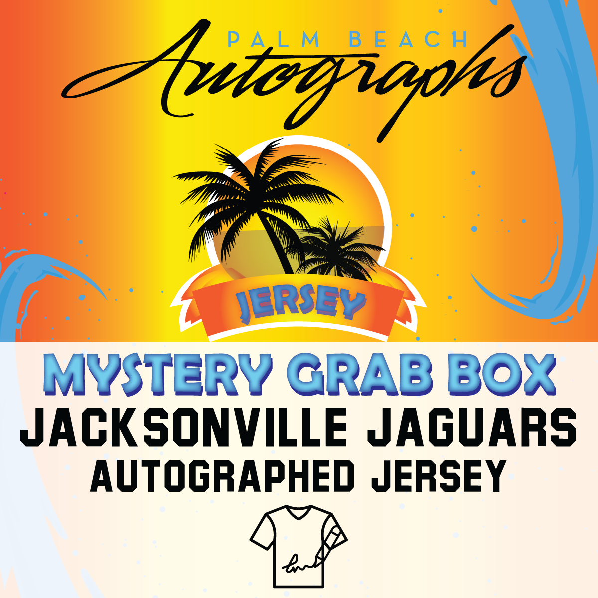 MYSTERY GRAB BOX - Autographed Jacksonville Jaguars Football Jersey
