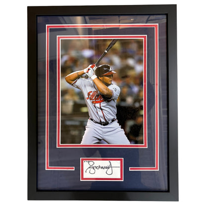 Andruw Jones Autographed Atlanta Braves "Signature Series" Frame