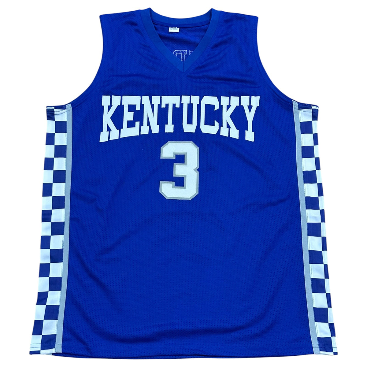 Bam Adebayo Autographed Kentucky (Blue #3) Custom Jersey - JSA