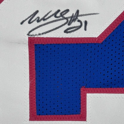 Willis McGahee Autographed Buffalo (Blue #23) Custom Stitched Jersey - JSA