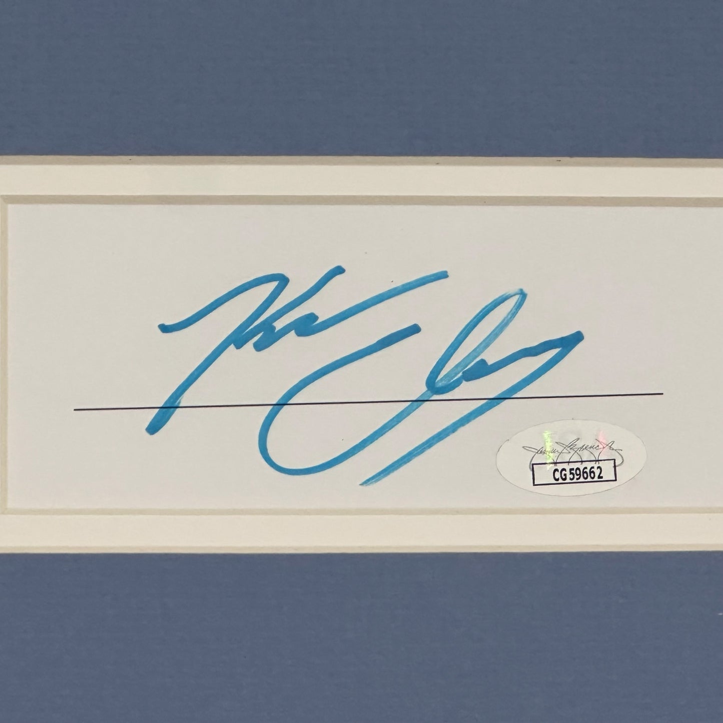 Kenny Chesney Autographed Country Music Born CD Deluxe Framed Piece - JSA