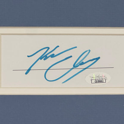Kenny Chesney Autographed Country Music Born CD Deluxe Framed Piece - JSA