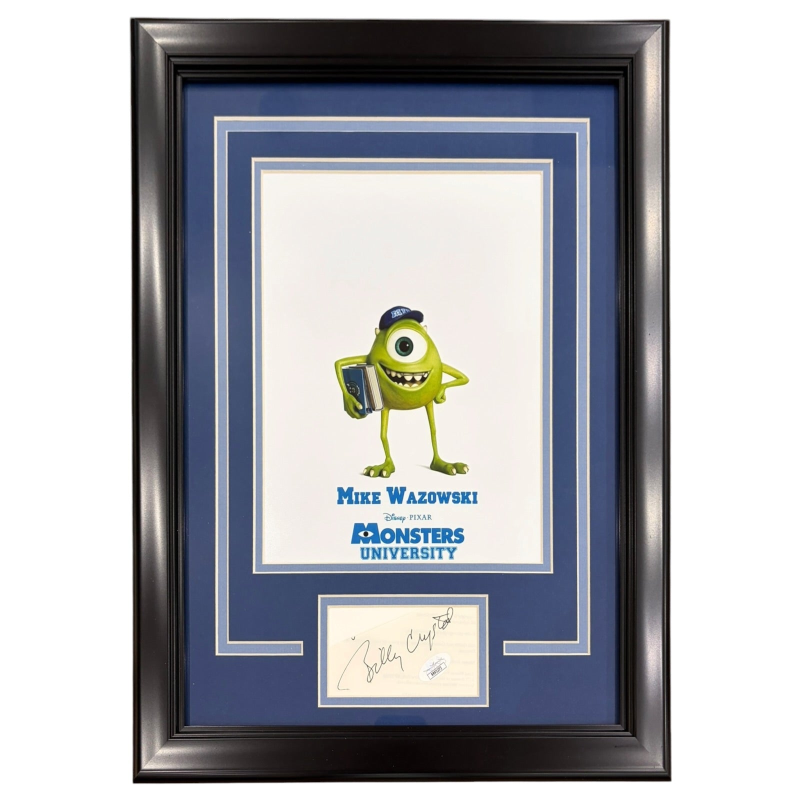 Billy Crystal Autographed Monsters University Mike Wazowski 