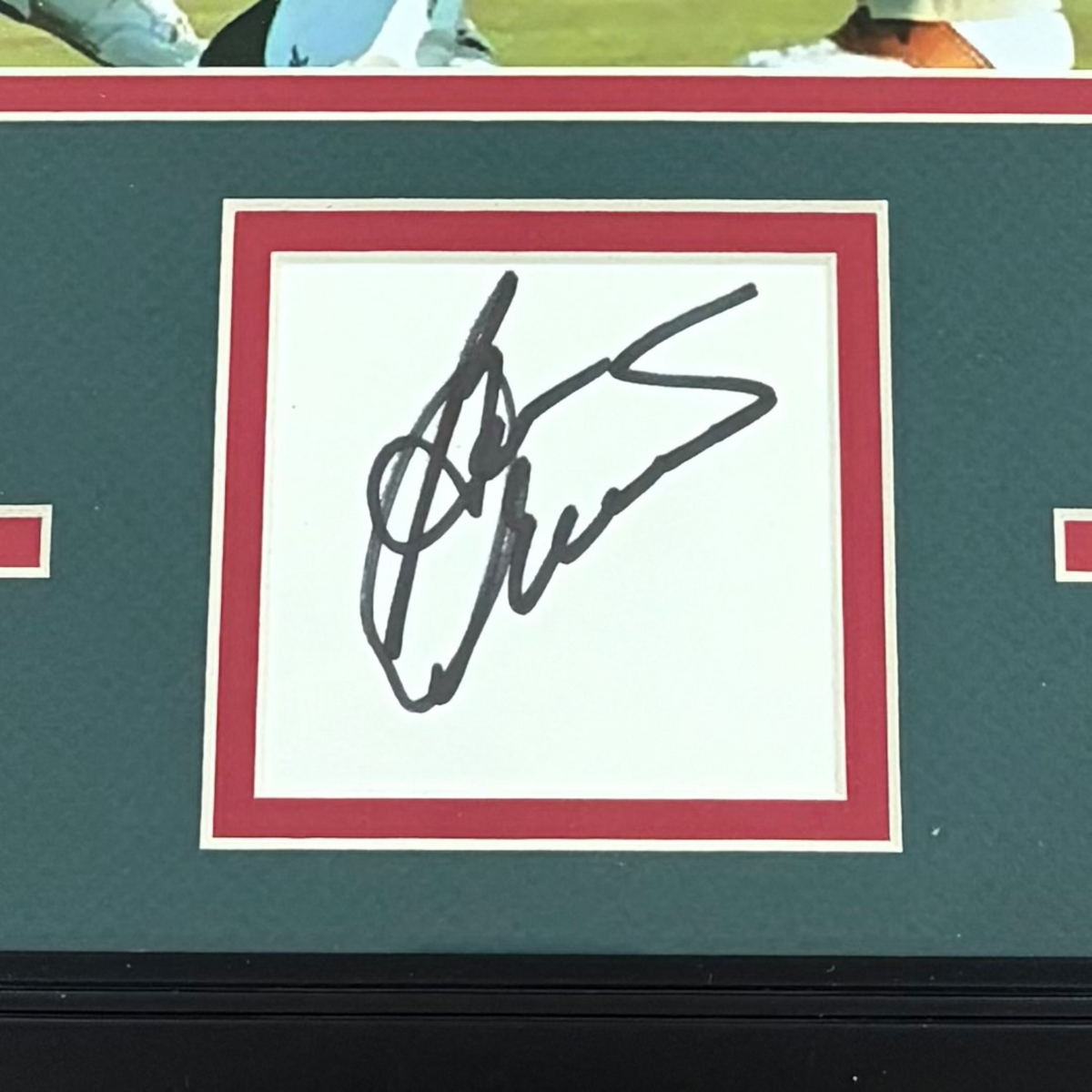 Ben Crenshaw Autographed 1995 Masters "Signature Series" Frame
