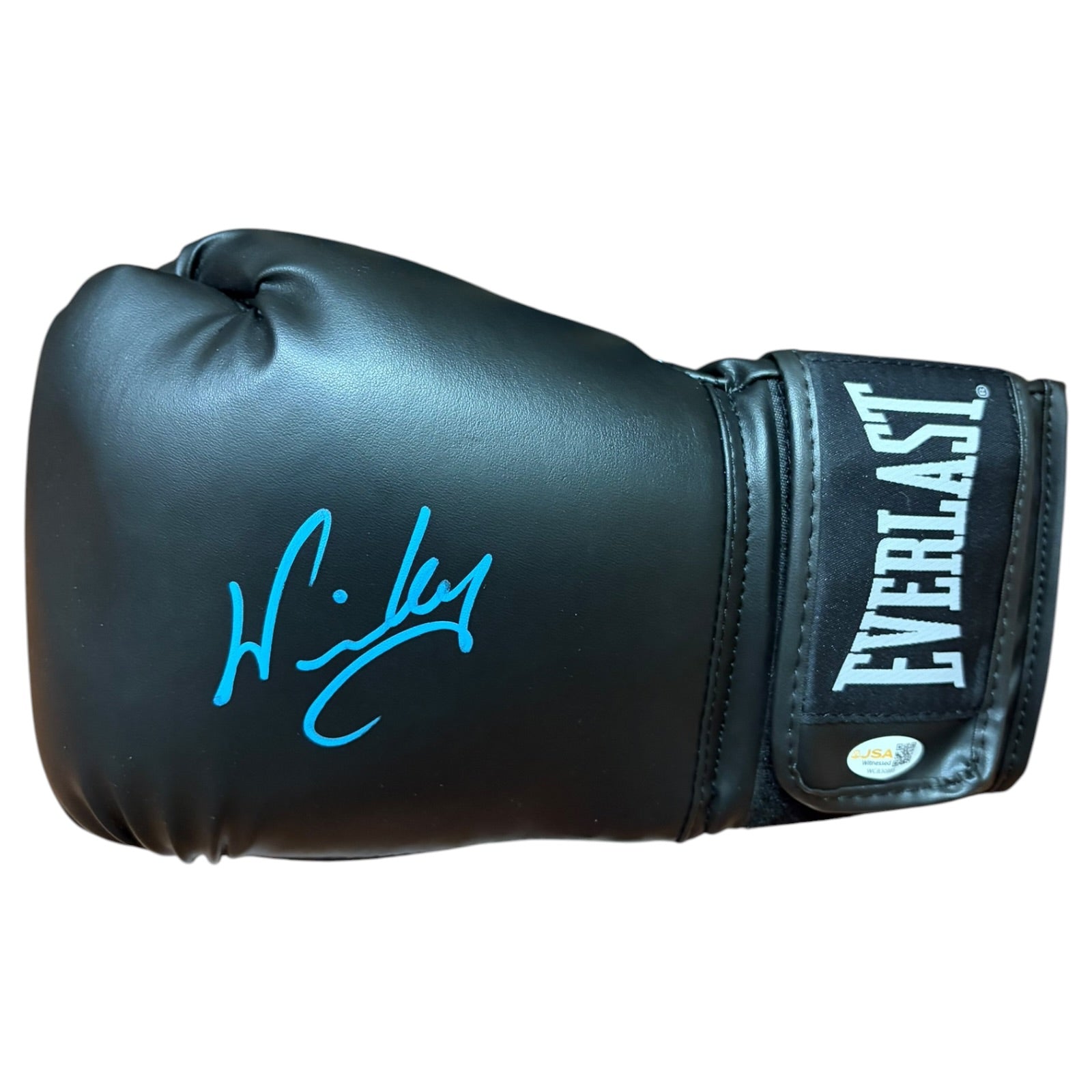 Winky Wright Autographed Black Everlast Boxing Glove - JSA