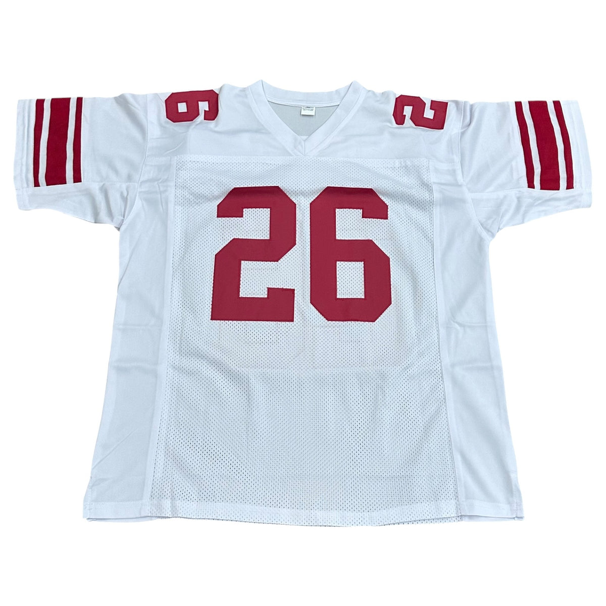 Antrel Rolle Autographed New York (White #26) Custom Jersey -JSA