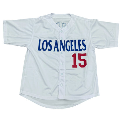 Rafael Furcal Autographed Los Angeles (White #15) Custom Stitched Jersey - JSA