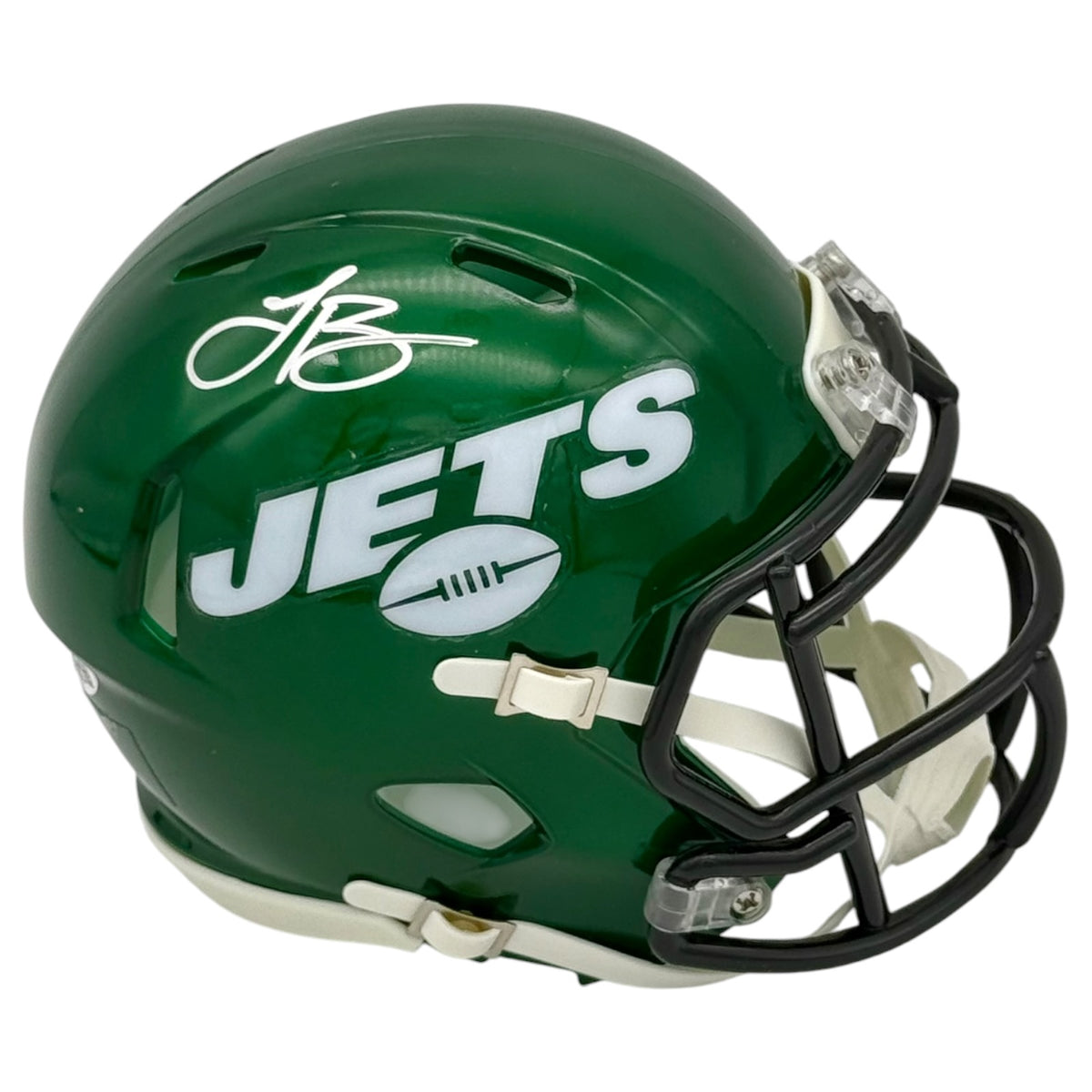 Le'Veon Bell Autographed New York Jets (Speed) Mini Helmet - JSA