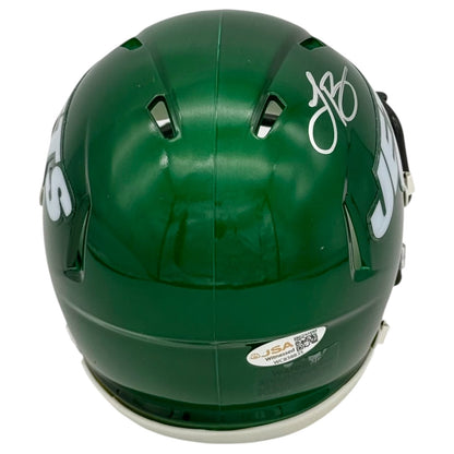 Le'Veon Bell Autographed New York Jets (Speed) Mini Helmet - JSA