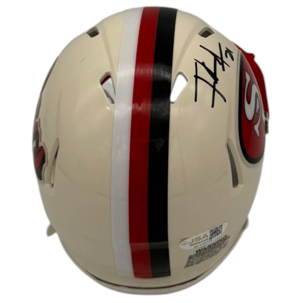 Frank Gore Autographed San Francisco 49ers (Retro) Mini Helmet - JSA
