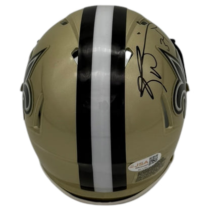 Ricky Williams Autographed New Orleans Saints (Speed) Mini Helmet - JSA