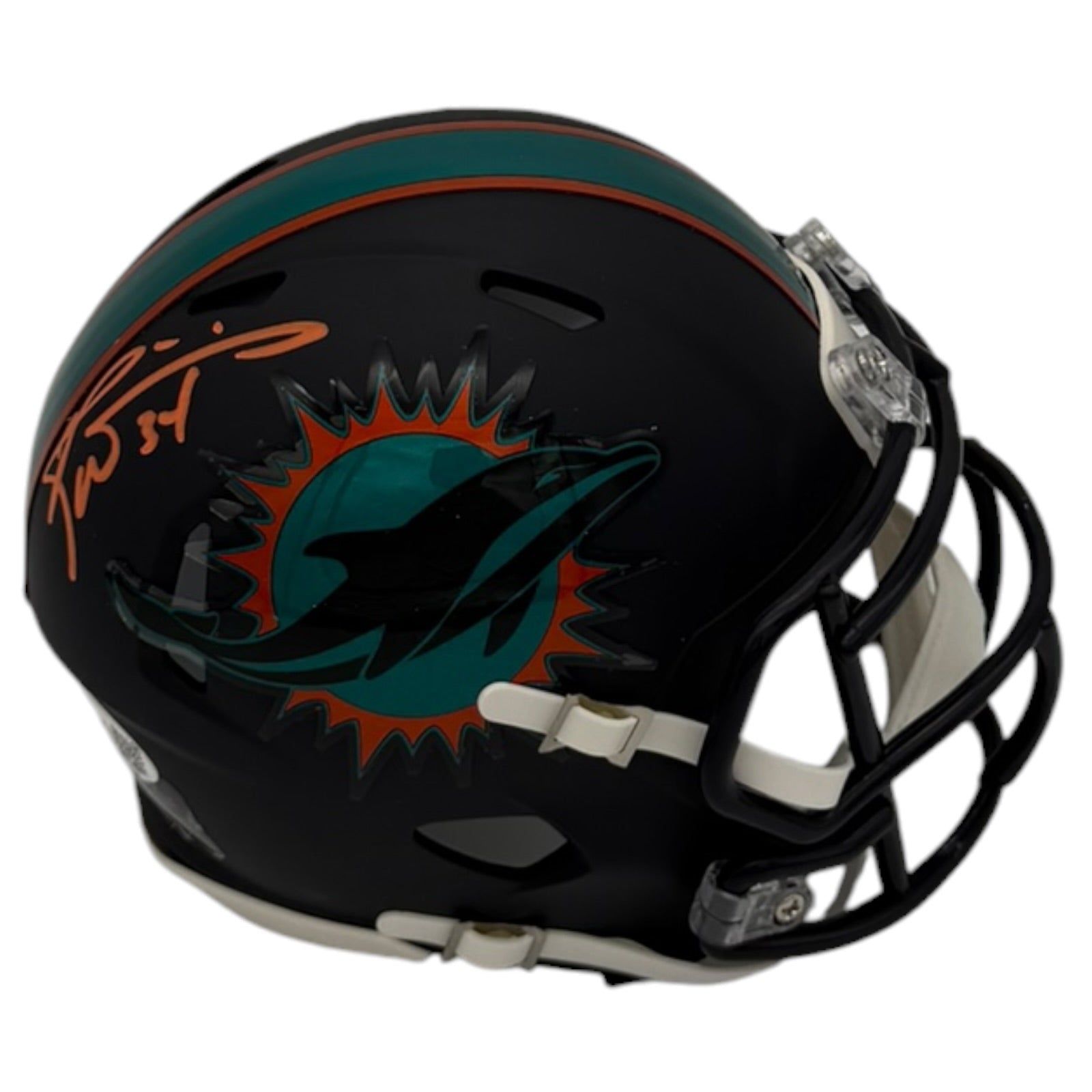 Ricky Williams Autographed Miami Dolphins (Rivalries) Mini Helmet - JSA