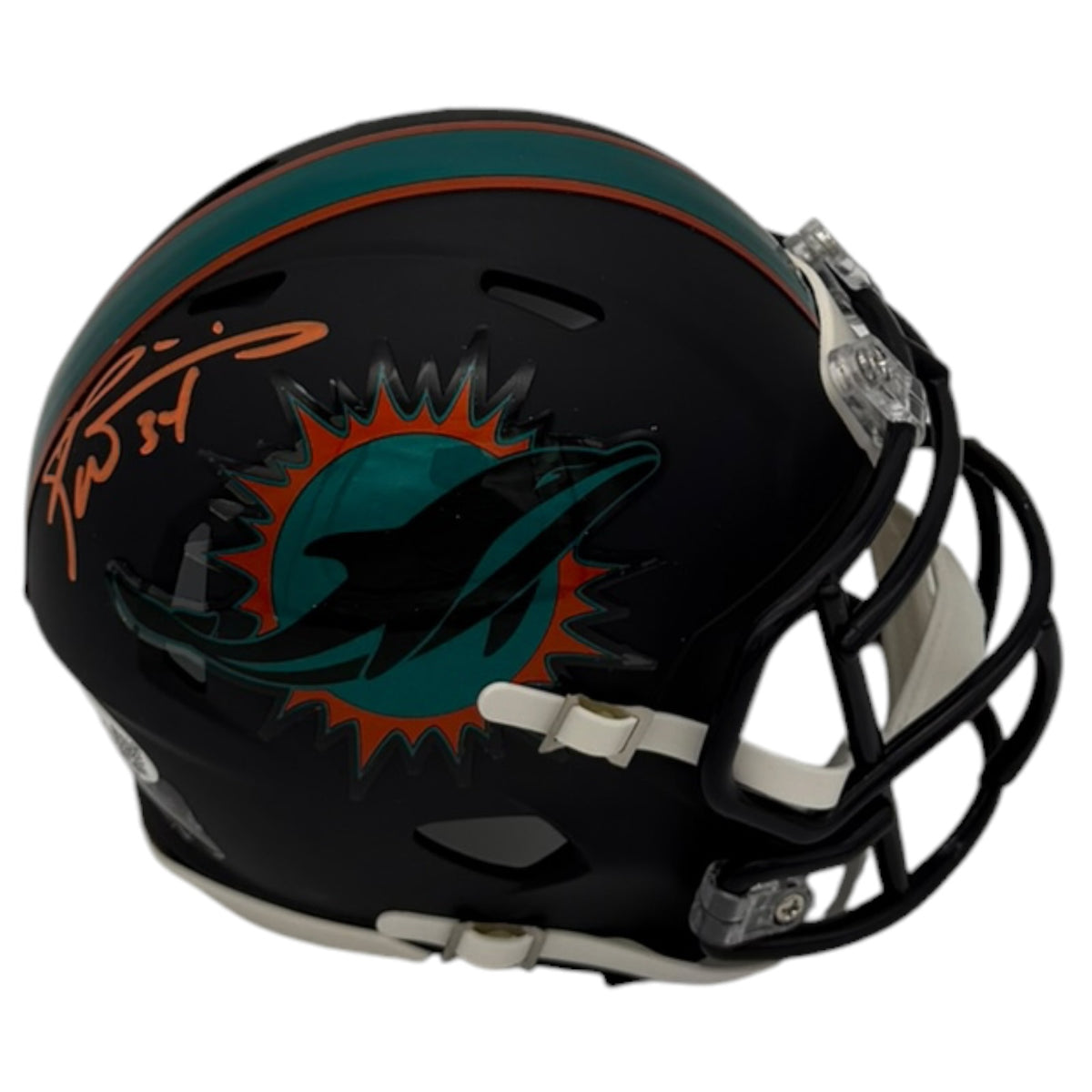 Ricky Williams Autographed Miami Dolphins (Rivalries) Mini Helmet - JSA