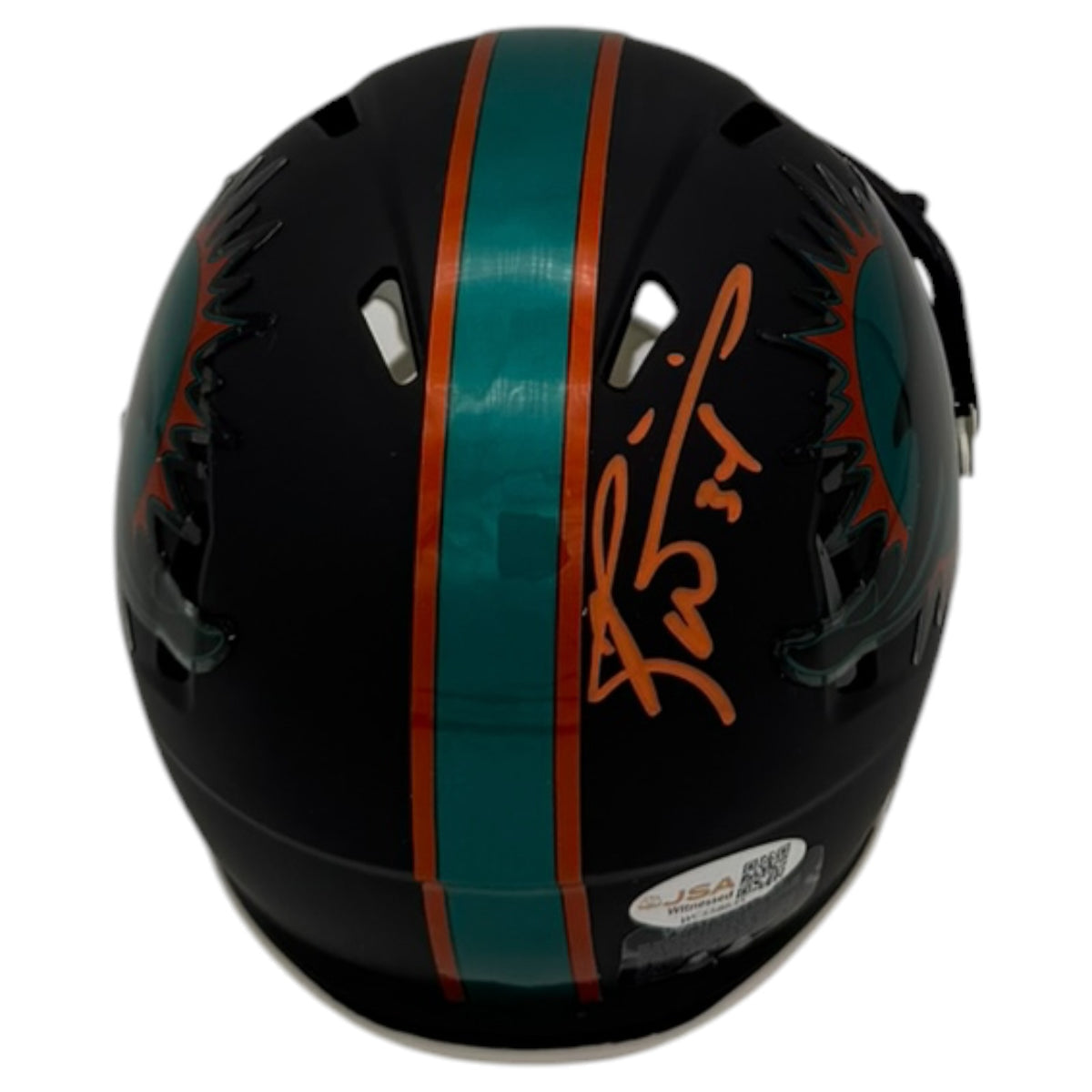 Ricky Williams Autographed Miami Dolphins (Rivalries) Mini Helmet - JSA