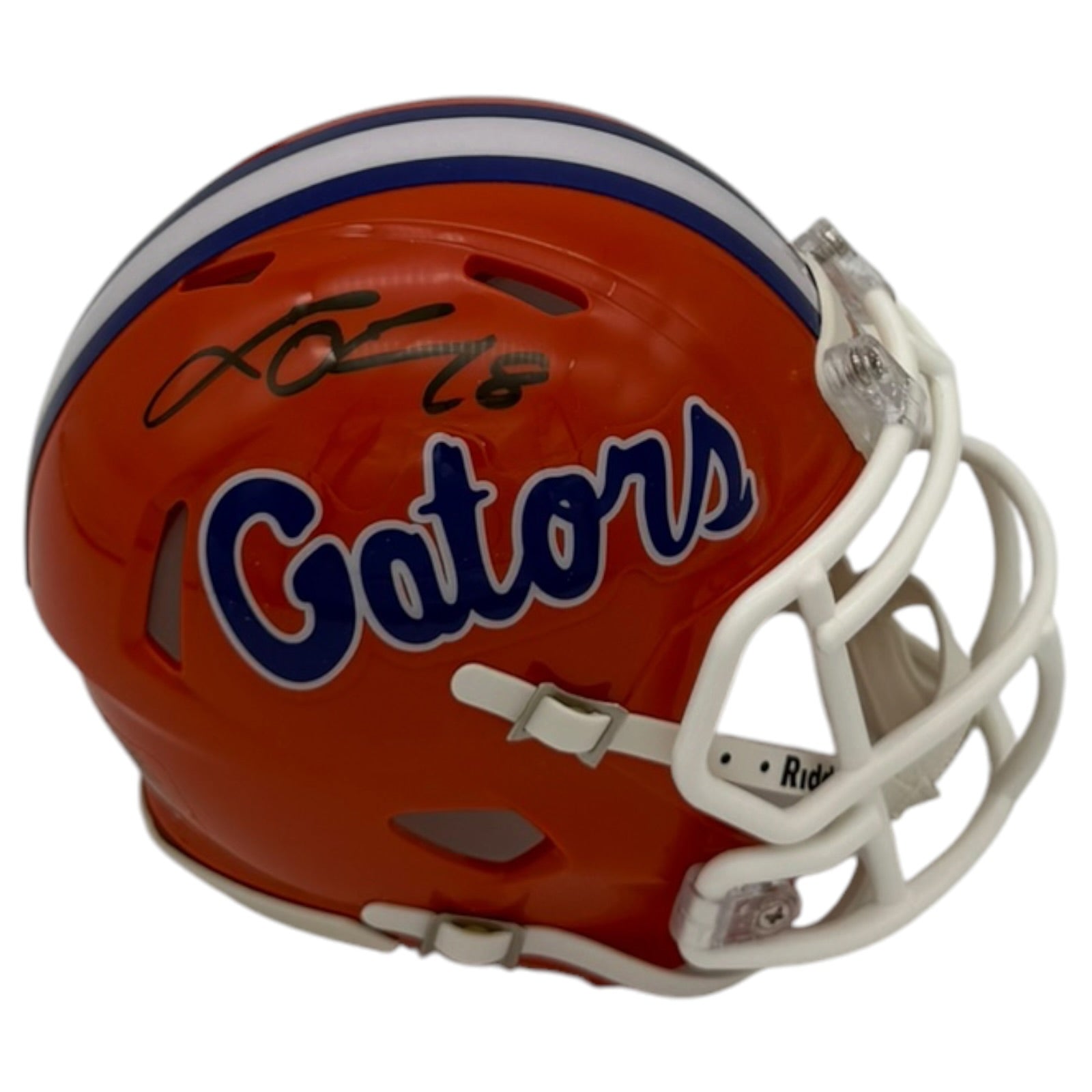 Louis Oliver Autographed Florida Gators (Speed) Mini Helmet - JSA