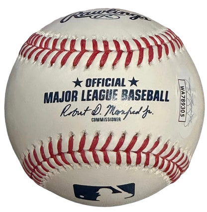 Luke Raley Autographed MLB Baseball - JSA