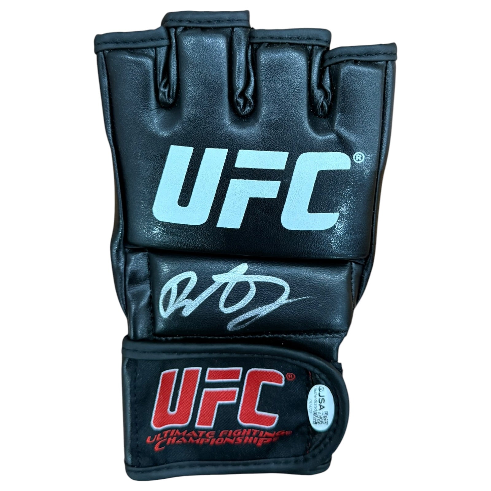 Demetrious Johnson Autographed UFC Fighting Glove - JSA
