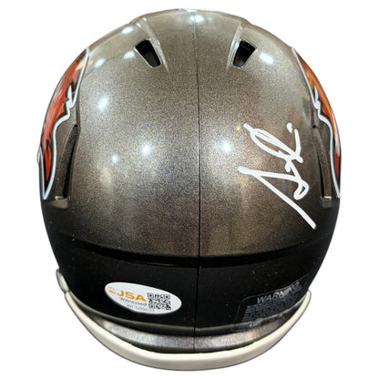 Simeon Rice Autographed Tampa Bay Buccaneers (Speed) Mini Helmet - JSA