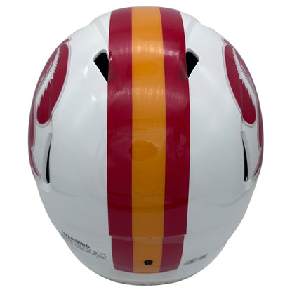Baker Mayfield Autographed Tampa Bay Buccaneers (Throwback) Deluxe Full-Size Replica Helmet - Beckett