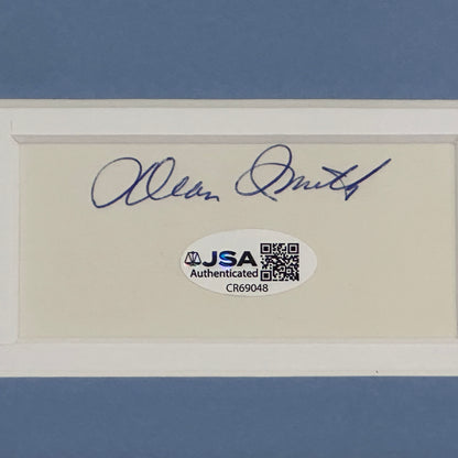 Dean Smith Autographed North Carolina Tar Heels (Cutting Nets) "Signature Series" Frame - JSA
