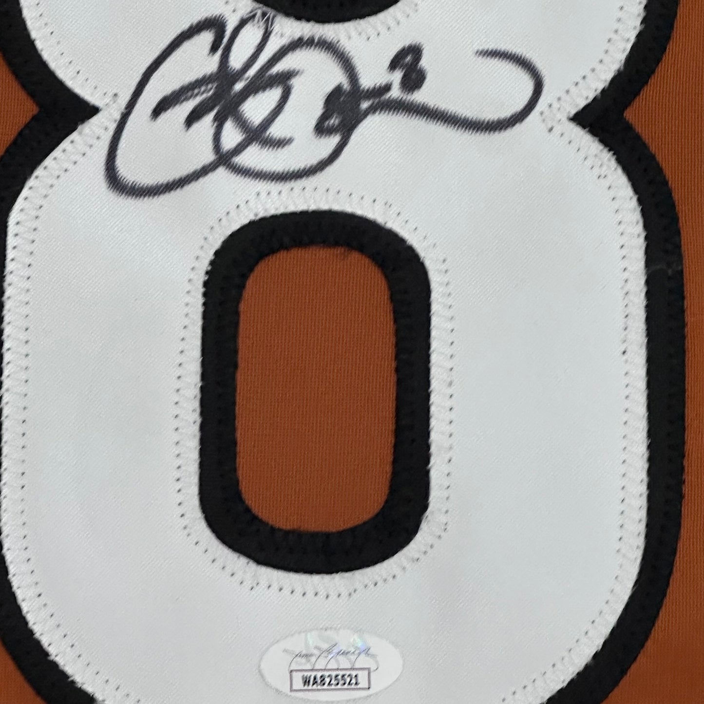 Cat Osterman Autographed University of Texas Longhorns Custom Orange Softball Jersey - PSADNA