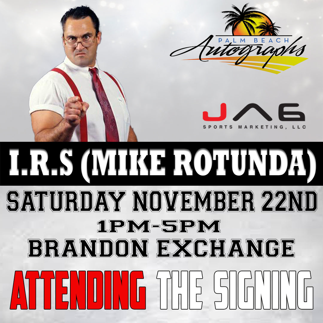 I.R.S. "Mike Rotunda" AUTOGRAPH EVENT - Tampa (Brandon Exchange) In-Store Public Signing - November 22nd, 2025