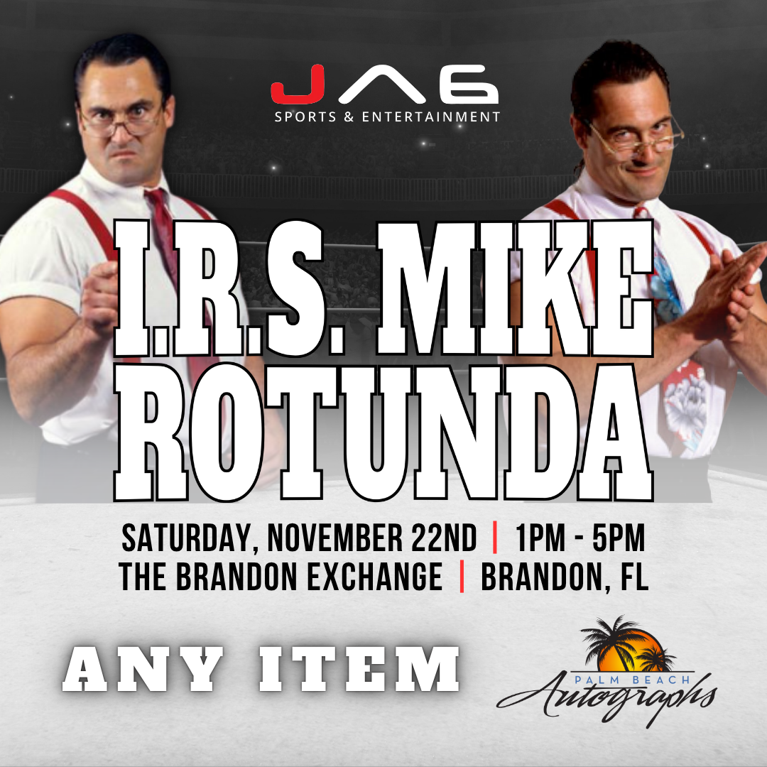 I.R.S. "Mike Rotunda" AUTOGRAPH EVENT - Tampa (Brandon Exchange) In-Store Public Signing - November 22nd, 2025