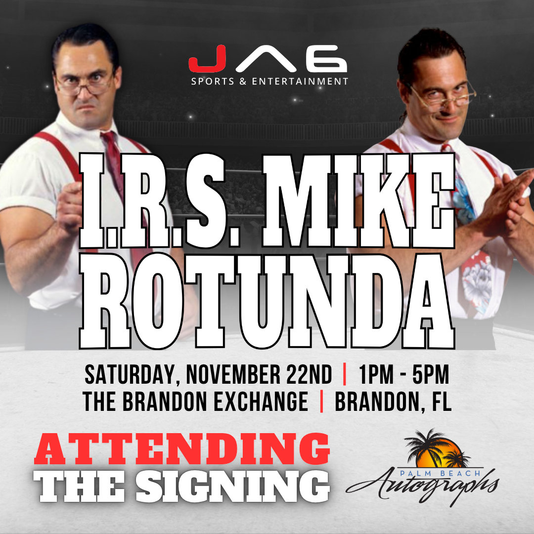 I.R.S. "Mike Rotunda" AUTOGRAPH EVENT - Tampa (Brandon Exchange) In-Store Public Signing - November 22nd, 2025