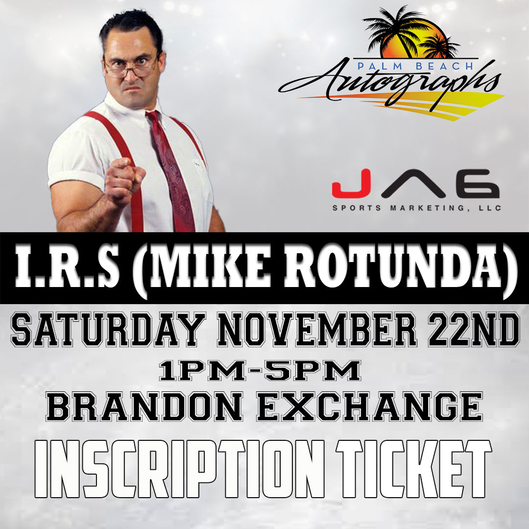 I.R.S. "Mike Rotunda" AUTOGRAPH EVENT - Tampa (Brandon Exchange) In-Store Public Signing - November 22nd, 2025