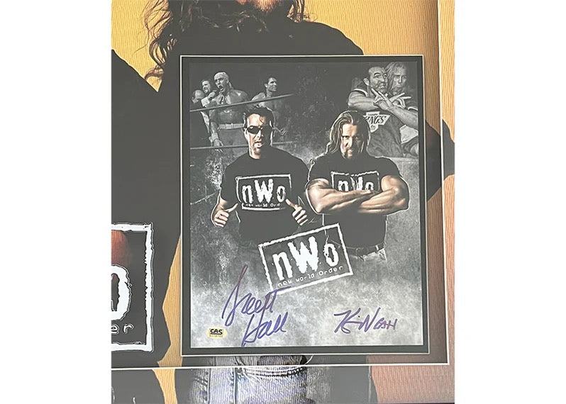 NWO Autographed Framed 8x10 Photo - JSA