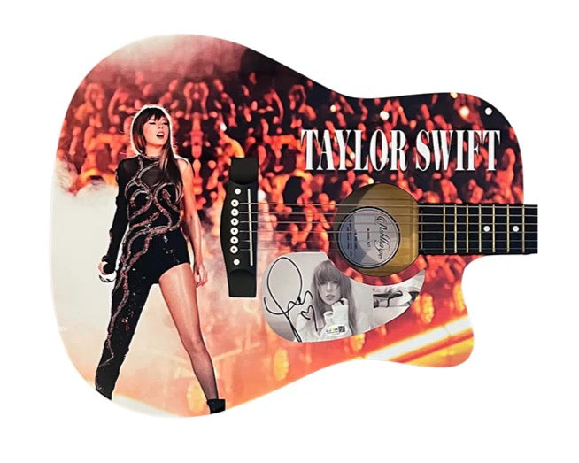 Taylor Swift Autographed Wrapped Guitar - JSA