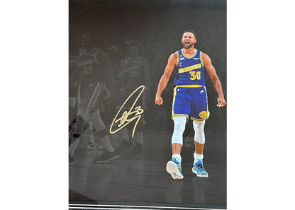 Stephen Curry Autographed Framed 16x20 Photo - JSA