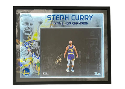 Stephen Curry Autographed Framed 16x20 Photo - JSA