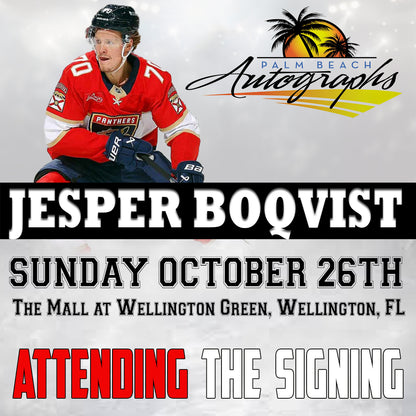JESPER BOQVIST AUTOGRAPH EVENT - Wellington (The Mall at Wellington Green) In-Store Public Signing - October 26th, 2025