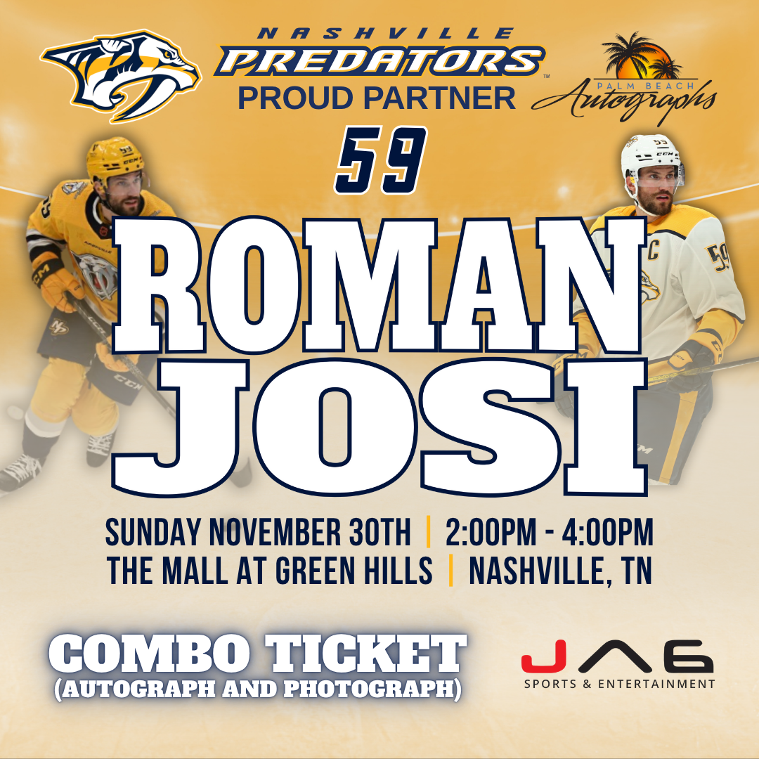 ROMAN JOSI AUTOGRAPH EVENT - Nashville (The Mall at Green Hills) In-Store Public Signing - November 30th, 2025