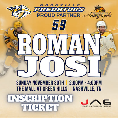ROMAN JOSI AUTOGRAPH EVENT - Nashville (The Mall at Green Hills) In-Store Public Signing - November 30th, 2025