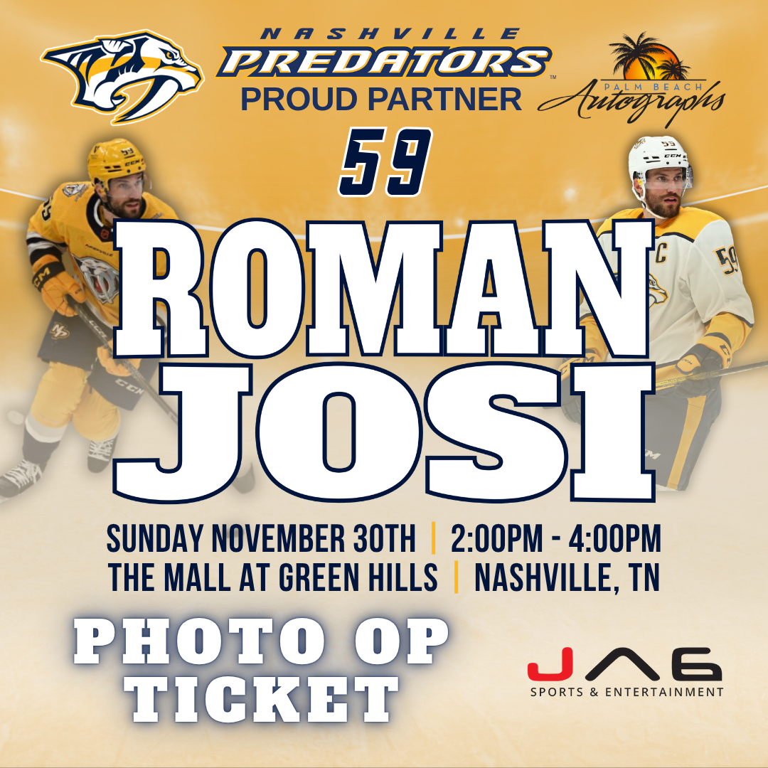 ROMAN JOSI AUTOGRAPH EVENT - Nashville (The Mall at Green Hills) In-Store Public Signing - November 30th, 2025