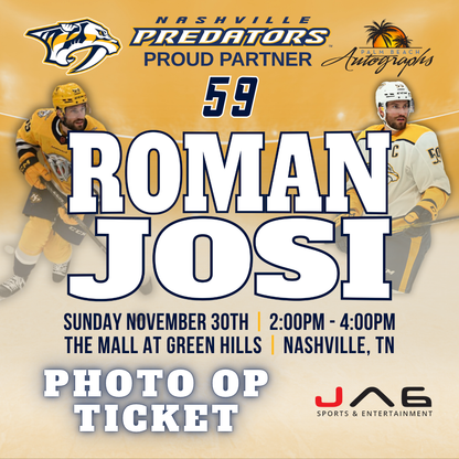 ROMAN JOSI AUTOGRAPH EVENT - Nashville (The Mall at Green Hills) In-Store Public Signing - November 30th, 2025