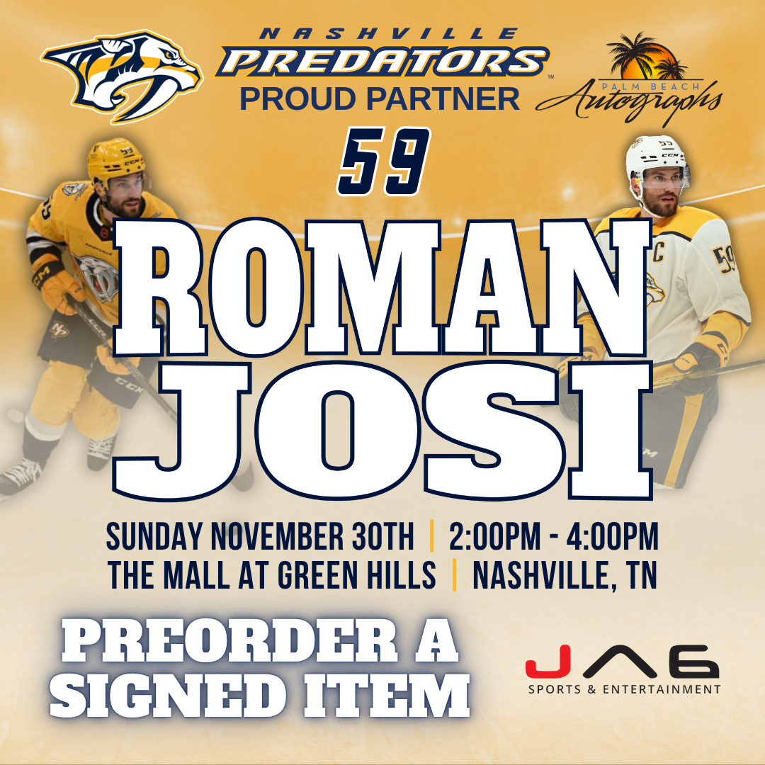ROMAN JOSI AUTOGRAPH EVENT - Nashville (The Mall at Green Hills) In-Store Public Signing - November 30th, 2025
